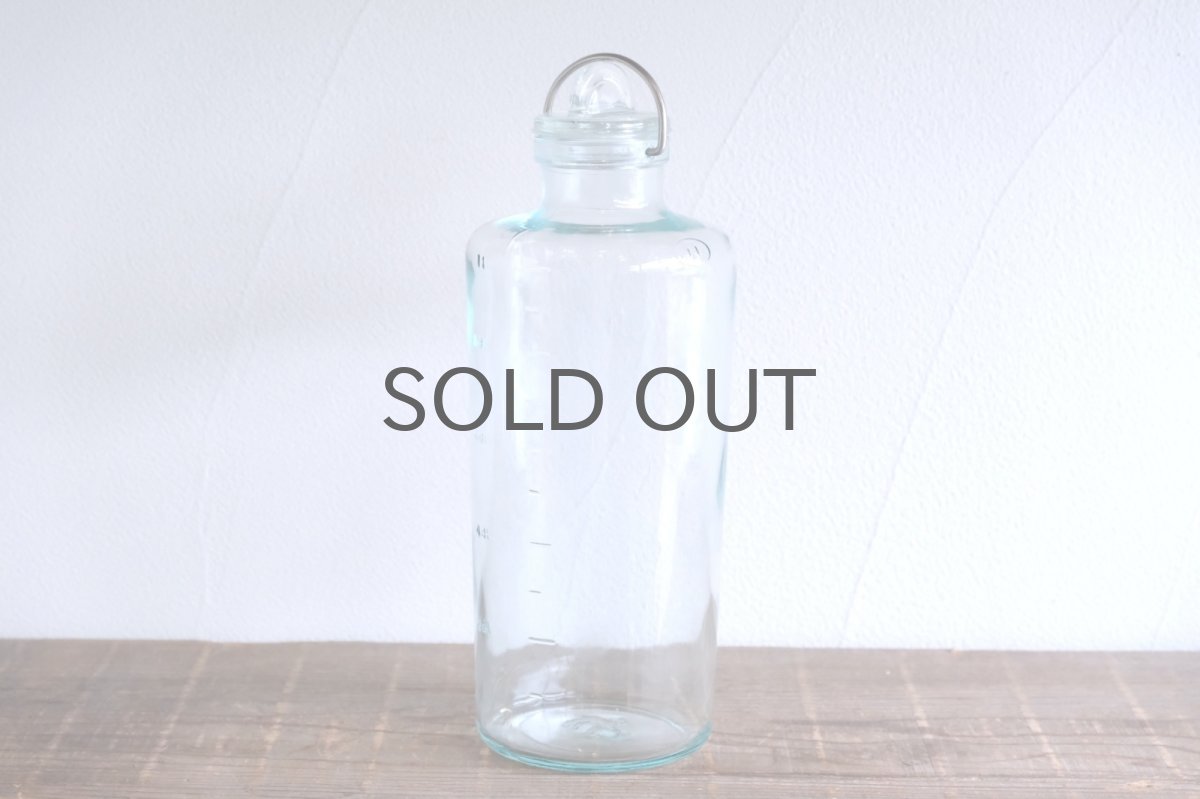 画像1: 北欧雑貨/RIIHIMÄEN Lasi/リーヒマエンラシ/Ole Palsby/オーレ・パルスビイ/ガラス製保存容器/1L (1)