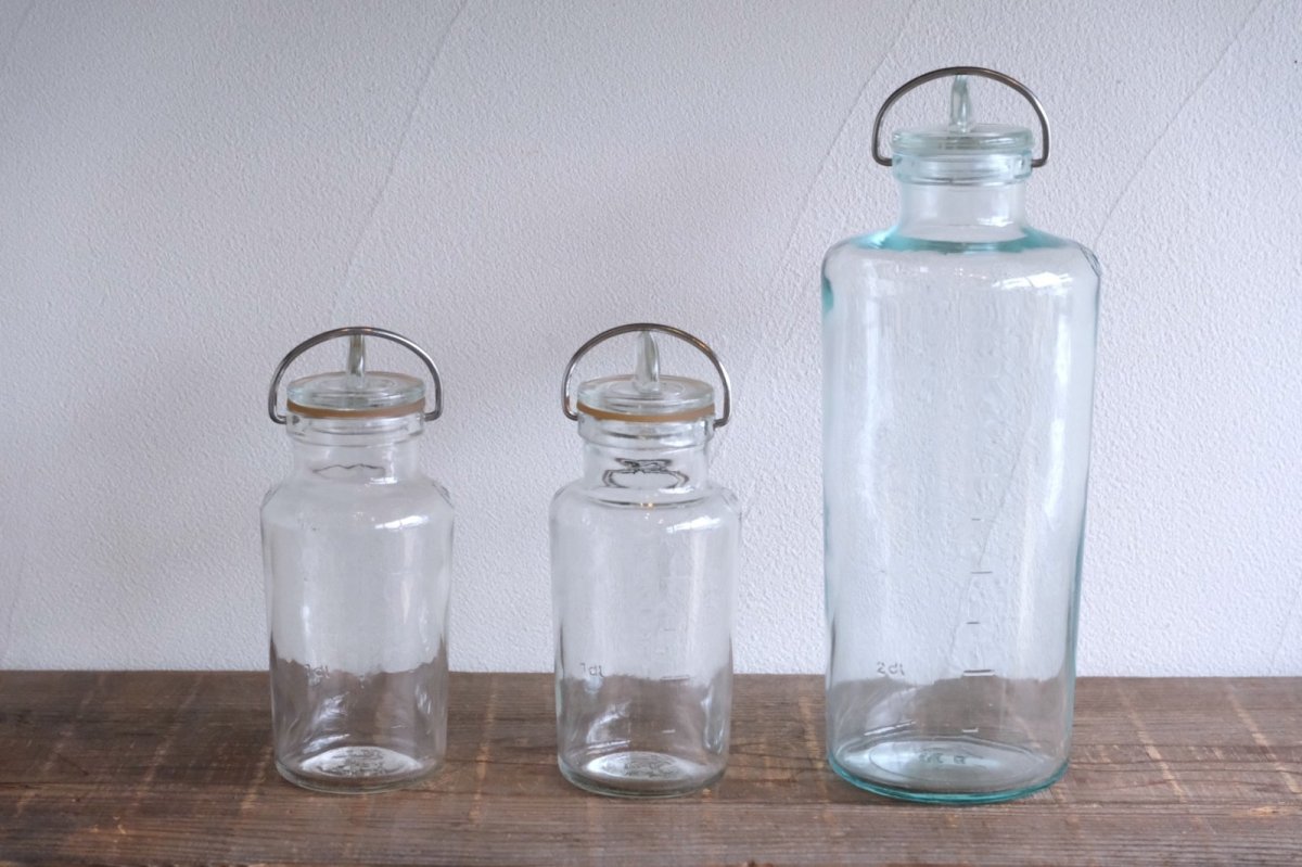 画像10: 北欧雑貨/RIIHIMÄEN Lasi/リーヒマエンラシ/Ole Palsby/オーレ・パルスビイ/ガラス製保存容器/250cc/No.2 (10)