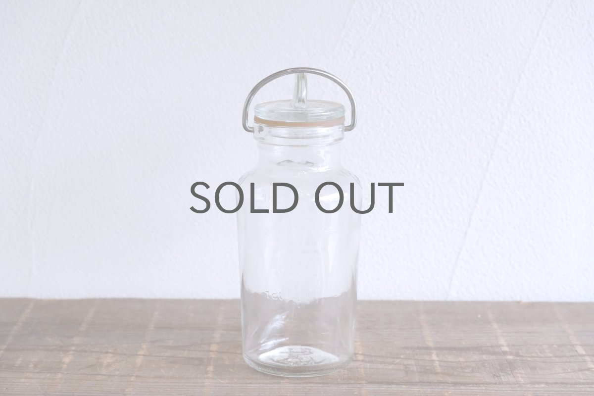 画像1: 北欧雑貨/RIIHIMÄEN Lasi/リーヒマエンラシ/Ole Palsby/オーレ・パルスビイ/ガラス製保存容器/250cc/No.1 (1)