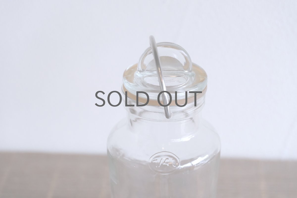 画像2: 北欧雑貨/RIIHIMÄEN Lasi/リーヒマエンラシ/Ole Palsby/オーレ・パルスビイ/ガラス製保存容器/250cc/No.1 (2)