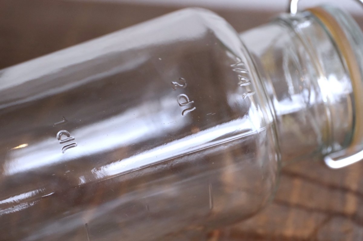 画像6: 北欧雑貨/RIIHIMÄEN Lasi/リーヒマエンラシ/Ole Palsby/オーレ・パルスビイ/ガラス製保存容器/250cc/No.2 (6)