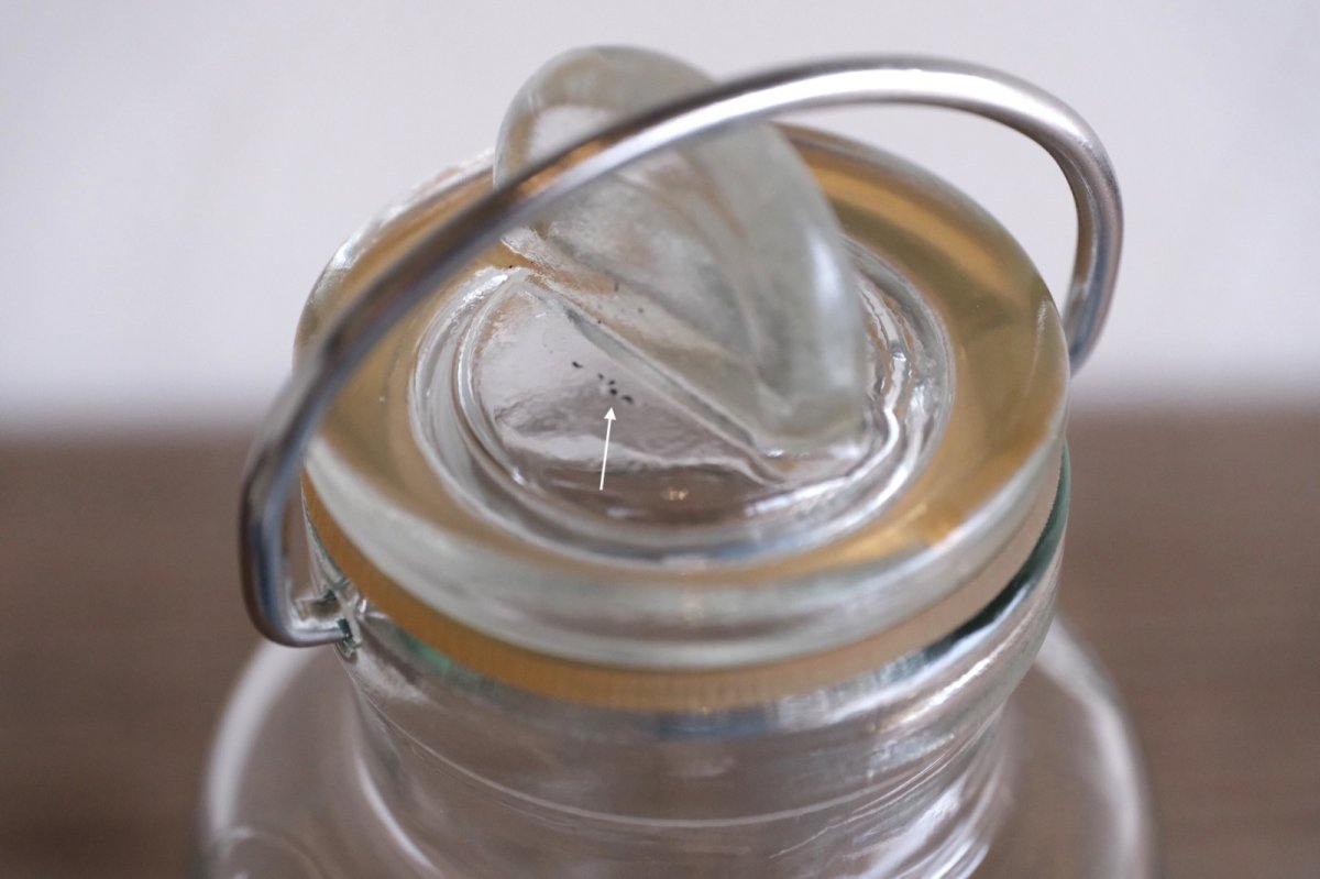 画像3: 北欧雑貨/RIIHIMÄEN Lasi/リーヒマエンラシ/Ole Palsby/オーレ・パルスビイ/ガラス製保存容器/250cc/No.2 (3)