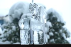 画像5: Kosta Boda/コスタボダ/ガラスのオブジェ /Bertil Vallien/バーティル・ヴァルレーン/馬＆小鳥 (5)