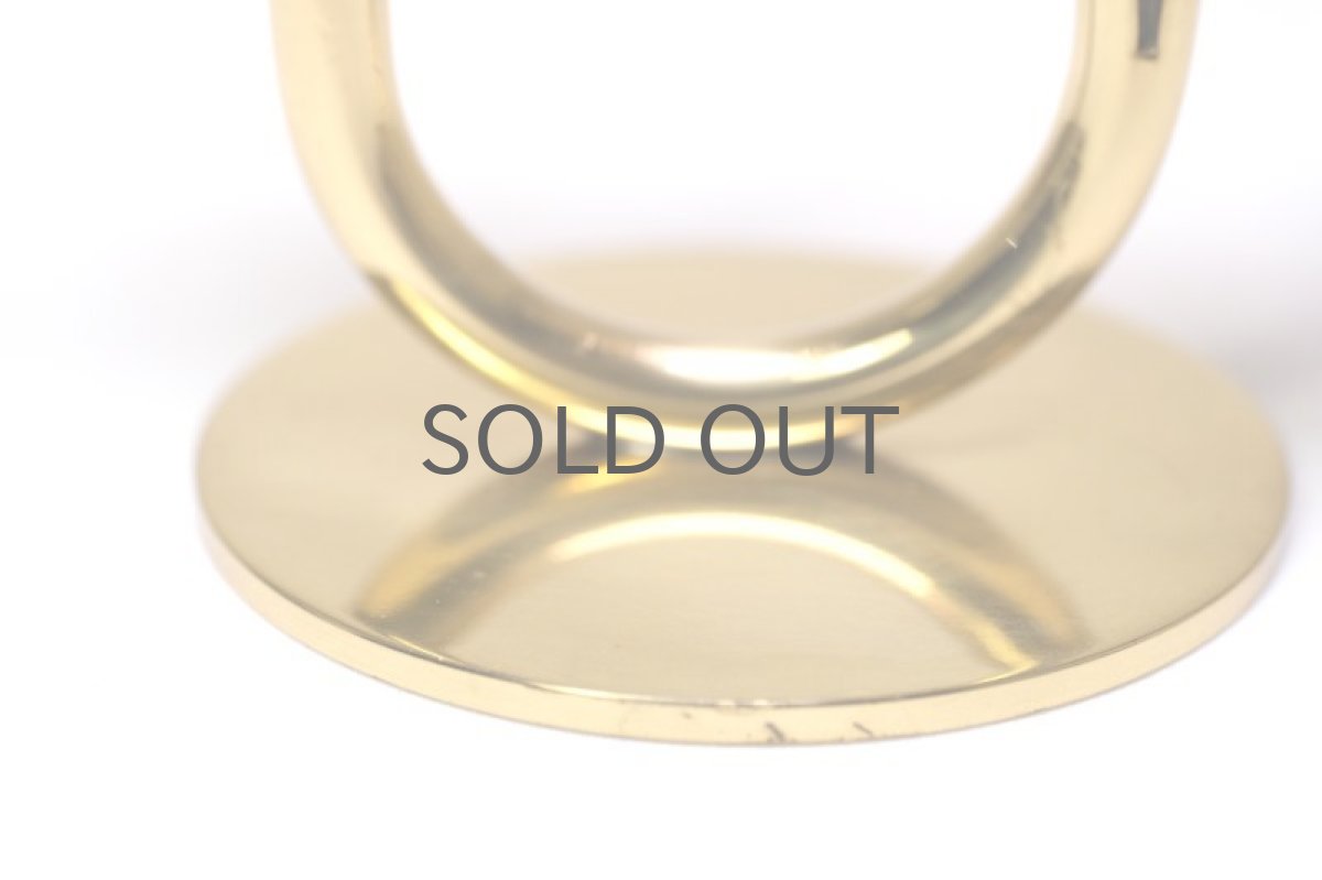 画像4: スウェーデン/Gunnar Ander/グンナー アンデル/キャンドルスタンド/パープル花2連 (4)