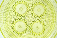 画像2: Riihimaen Lasi/Grapponia/ナニー・スティル/グラッポニア/22cmプレート/イエロー (2)