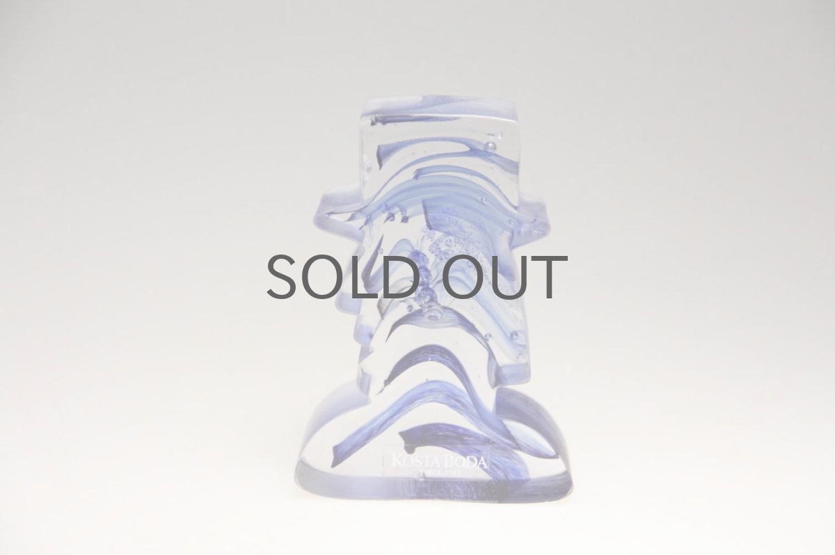 画像2: 北欧ガラス /KOSTA BODA /Bertil Vallien/mini sculptures/Gentleman (2)