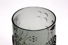 画像8: 北欧ビンテージガラス/オイバトイッカ/フローラ/グラス/タンブラー/オリジナルボックス付き/6個セット/未使用品/グレイ/ロング/高さ12cm (8)