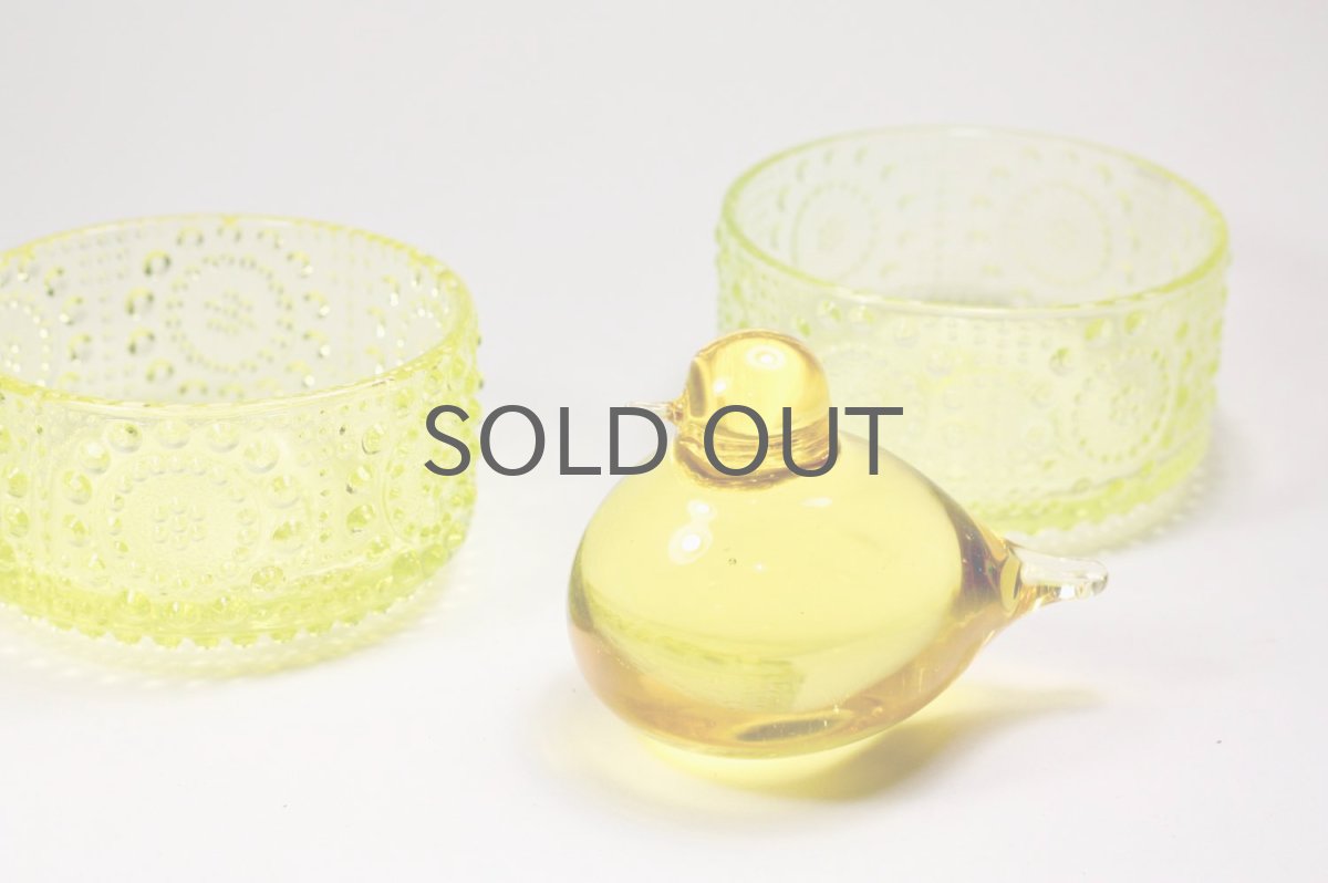 画像5: Riihimaen Lasi/Grapponia/ナニー・スティル/グラッポニア/ボウル/イエロー (5)