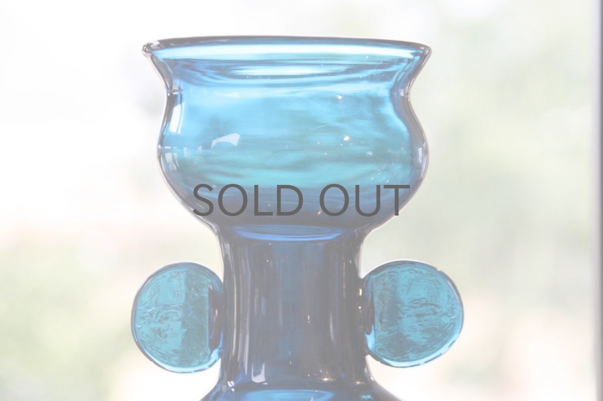 画像2: 北欧ガラス/BODA/Bertil Vallien /バーティル・ヴァリーン/フラワーベース/高さ18cm (2)