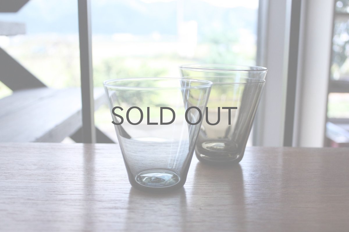 画像8: ビンテージ北欧雑貨/Kaj Franck/カイ・フランク/2744/タンブラー/Mサイズ/Nuutajarvi/ニュータヤルヴィ/グレー (8)