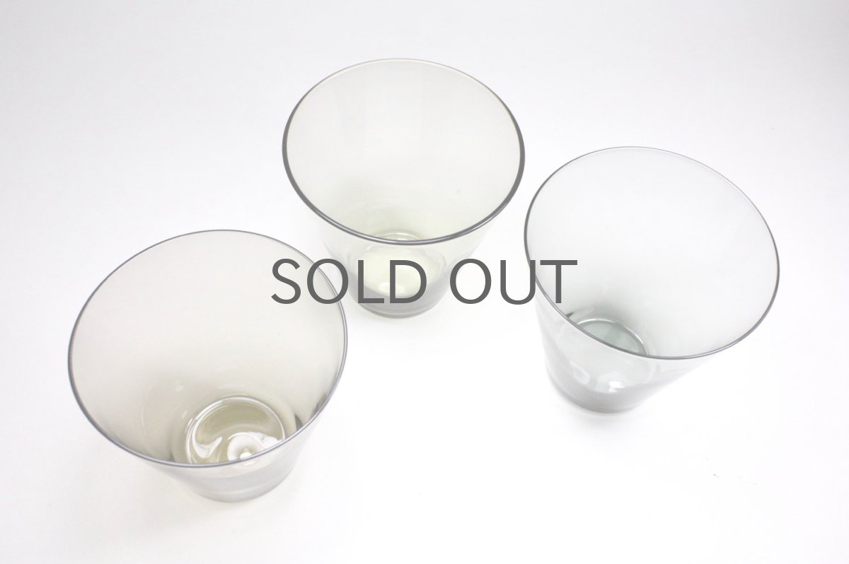 画像3: ビンテージ北欧雑貨/Kaj Franck/カイ・フランク/2744/タンブラー/Mサイズ/Nuutajarvi/ニュータヤルヴィ/グレー (3)