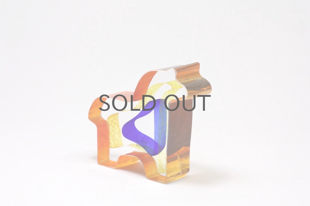 画像2: 北欧ガラス /KOSTA BODA /Bertil Vallien/Mini Sculptures/Dobbin/ポニー (2)