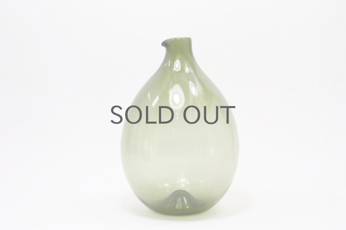 画像1: ビンテージ北欧雑貨/iittala/イッタラ/ TIMO SARPANEVA/ティモ・サルパネバ/バードボトル/i-501/グリーン (1)