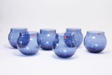 画像3: ビンテージ北欧雑貨/iittala/イッタラ/Aroma/アロマ/タンブラー/ブルー (3)