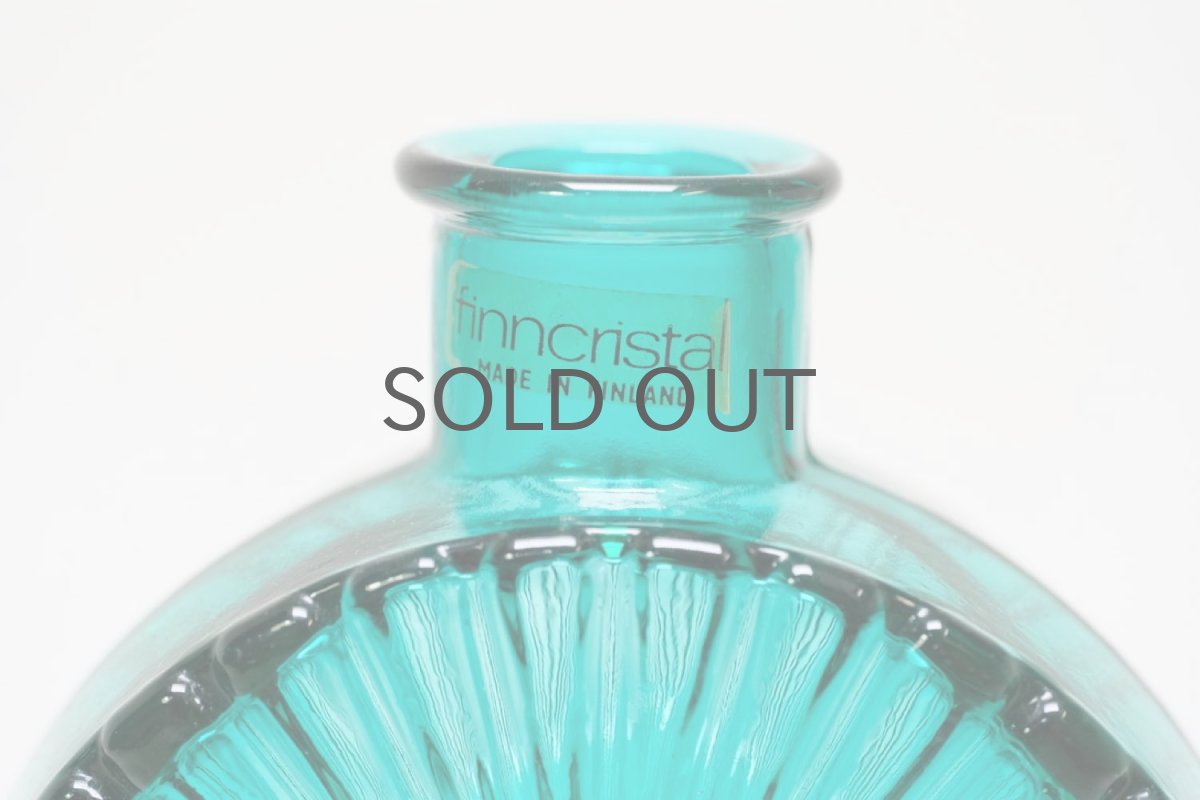 画像3: Riihimaen Lasi/リーヒマエン・ラシ/Aurinko Pullo/アウリンコ/グリーン/Sサイズ (3)