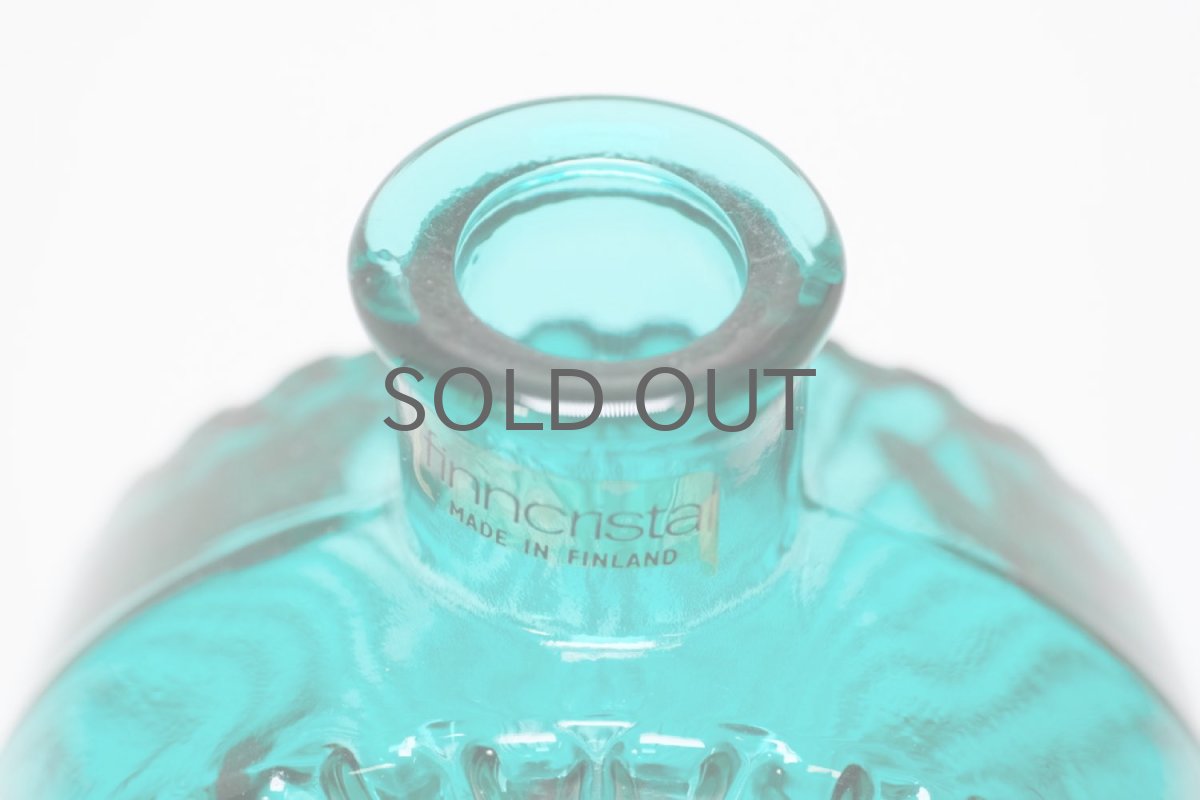 画像2: Riihimaen Lasi/リーヒマエン・ラシ/Aurinko Pullo/アウリンコ/グリーン/Sサイズ (2)