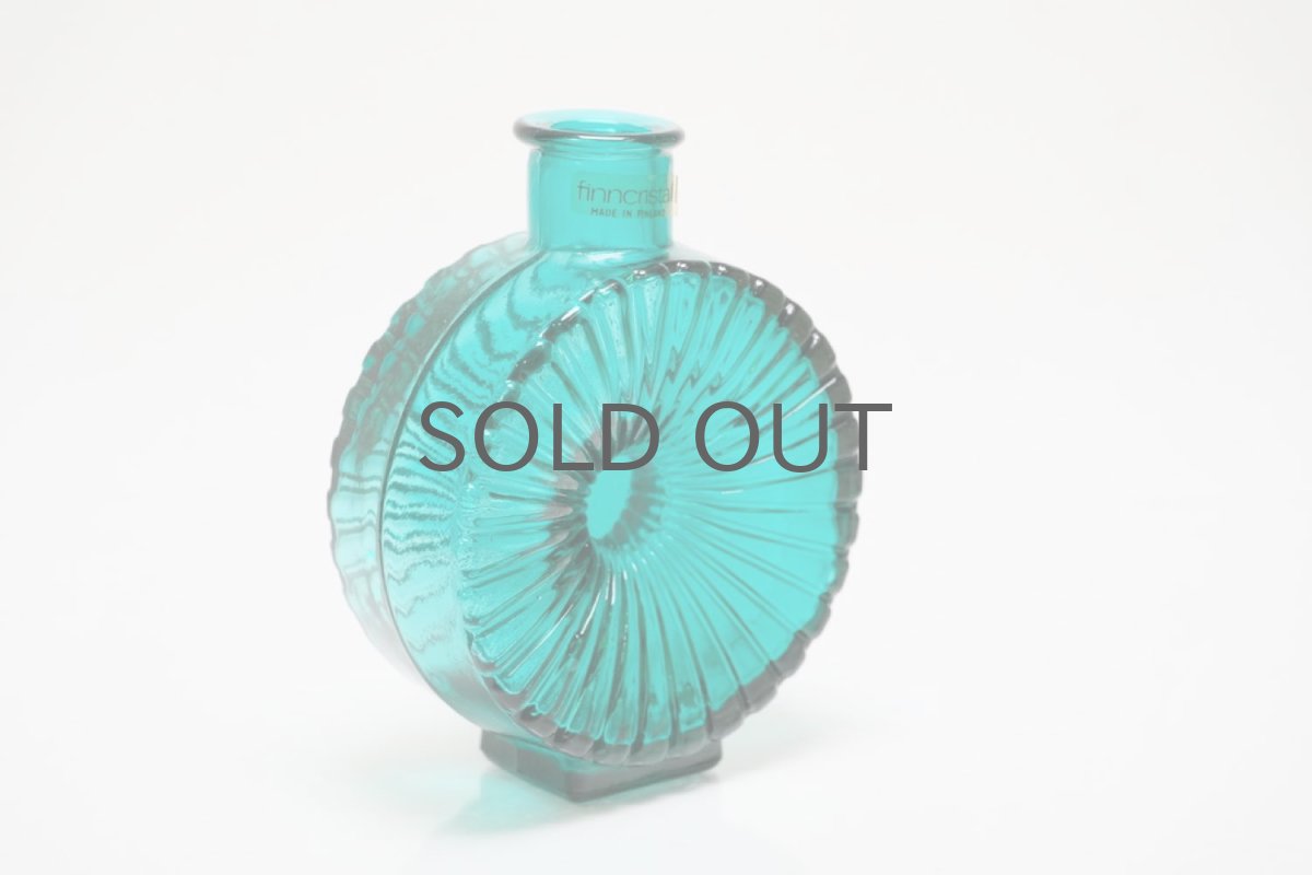 画像4: Riihimaen Lasi/リーヒマエン・ラシ/Aurinko Pullo/アウリンコ/グリーン/Sサイズ (4)