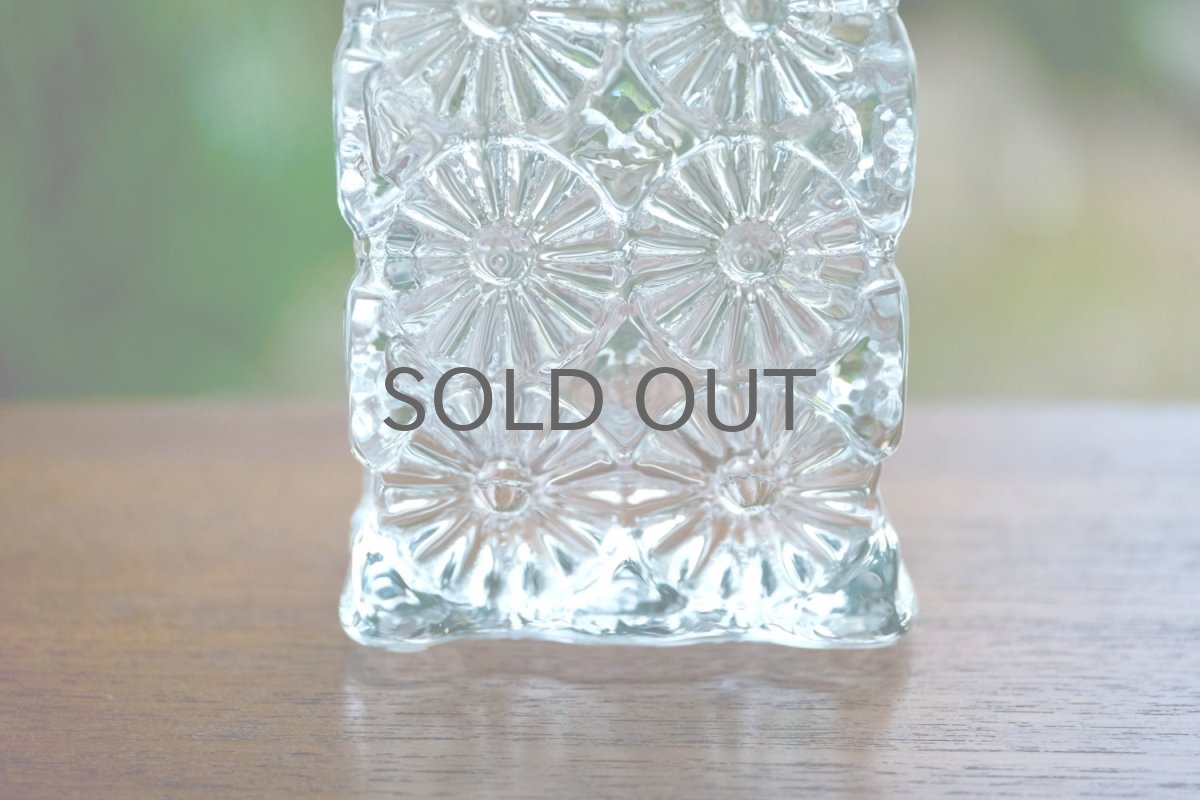 画像3: スウェーデン/BODA /Rolf Sinnemark/フラワーベース/Daisy/デイジー/クリア (3)