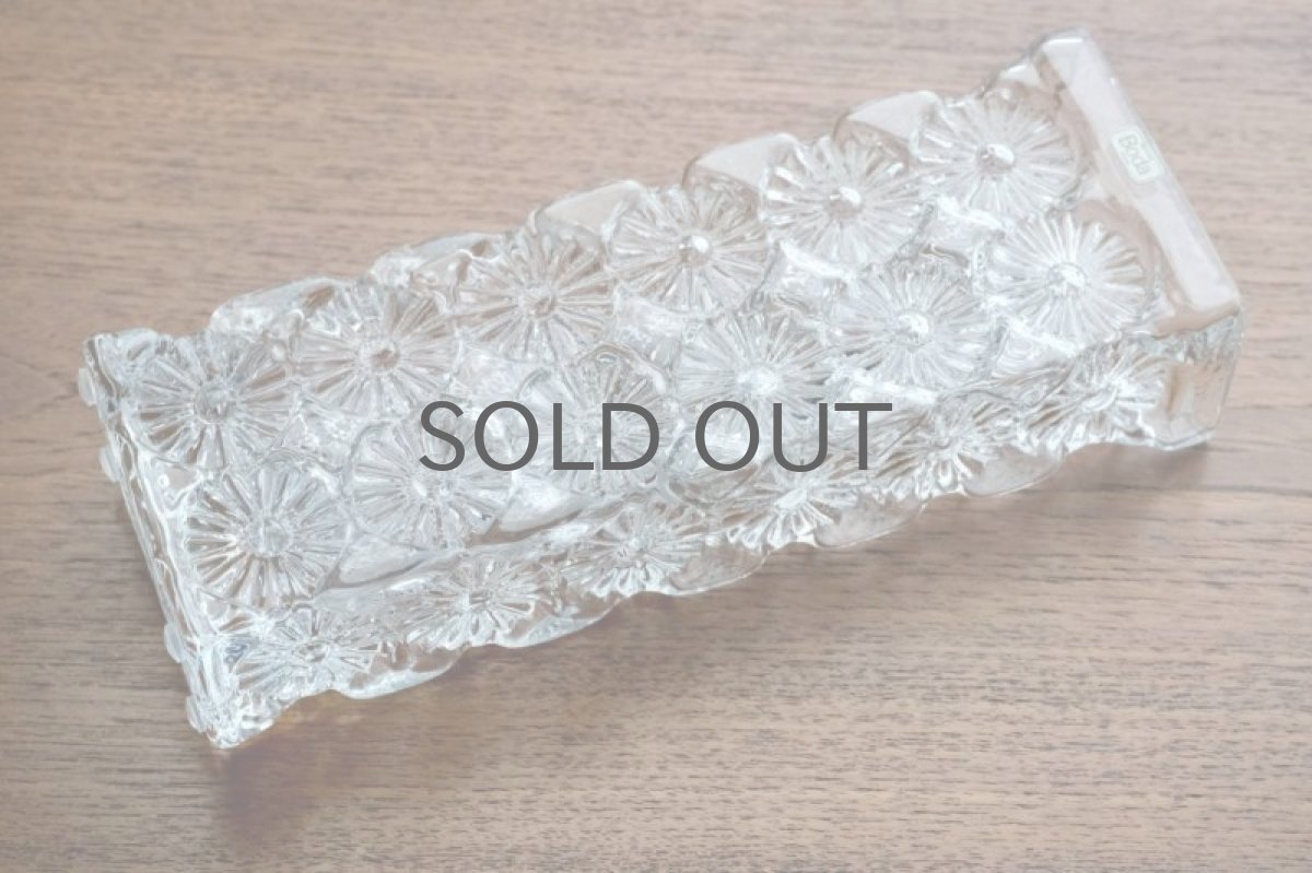 画像8: スウェーデン/BODA /Rolf Sinnemark/フラワーベース/Daisy/デイジー/クリア (8)