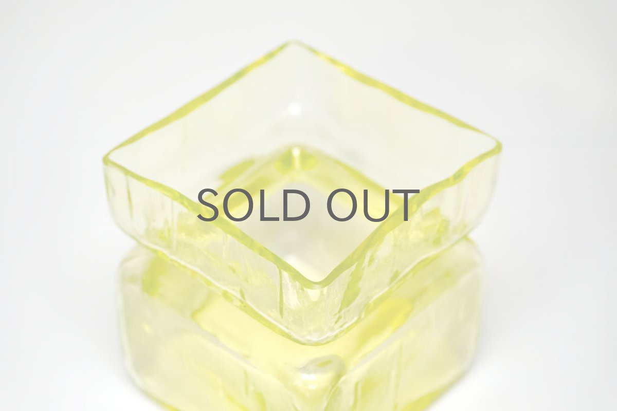 画像3: 北欧雑貨/Riihimaen Lasi/リーヒマエンラシ/Palaシリーズ/花瓶/イエロー/Lサイズ (3)