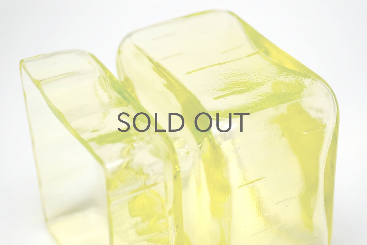 画像5: 北欧雑貨/Riihimaen Lasi/リーヒマエンラシ/Palaシリーズ/花瓶/イエロー/Lサイズ (5)