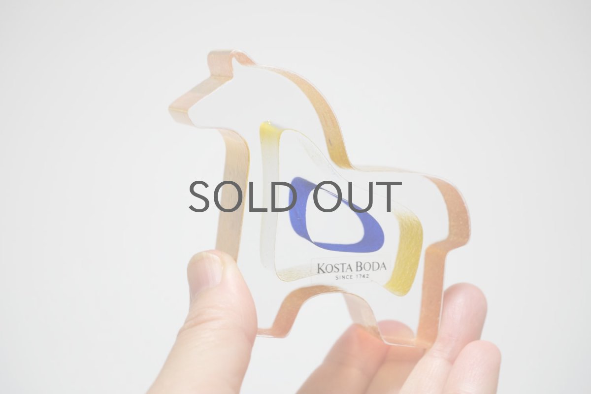 画像7: 北欧ビンテージガラス /KOSTA BODA /Bertil Vallien/Mini Sculptures/Dobbin/ポニー (7)