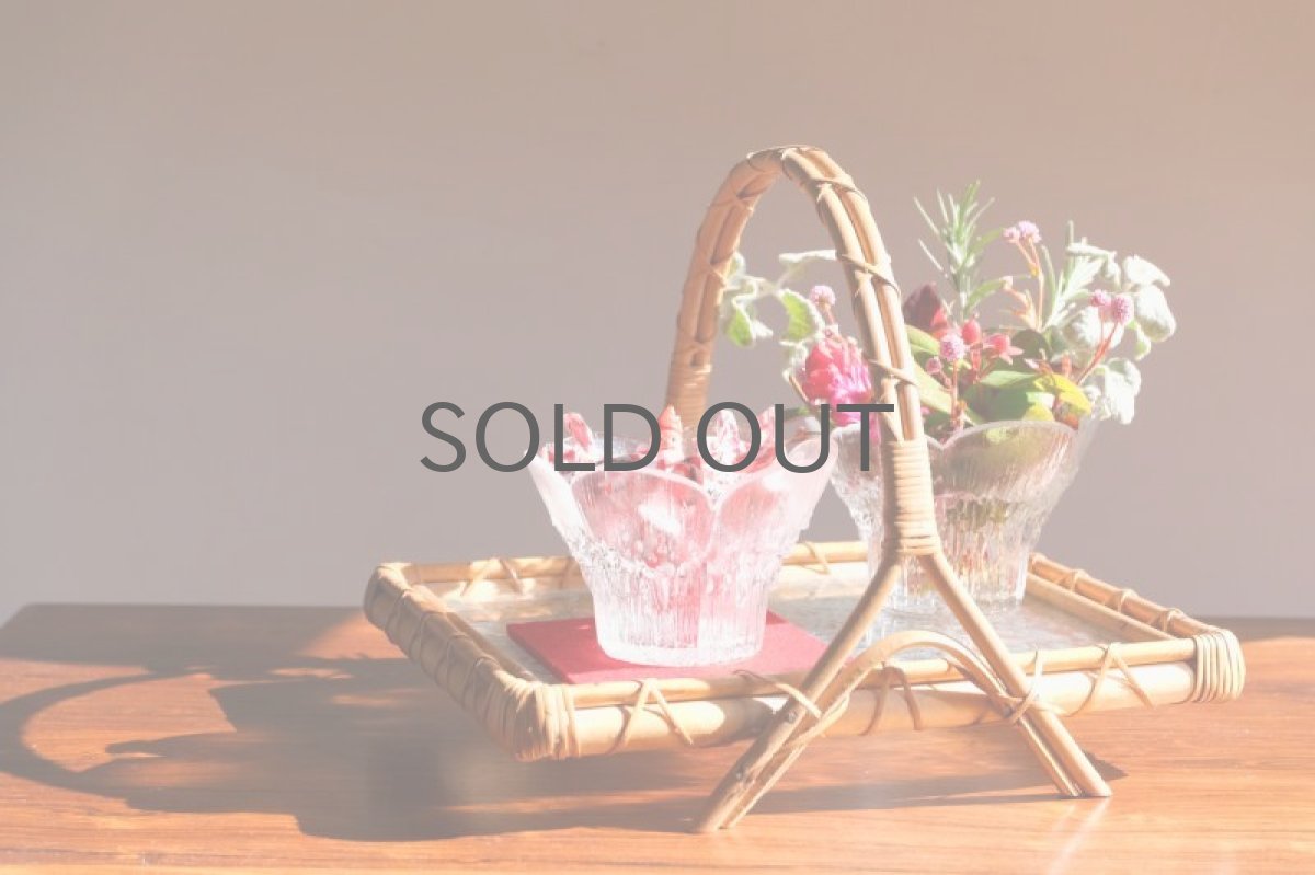 画像3: ビンテージ北欧ガラス/フィンランド/Lasisepat/ラシセパット/クロッカス/クリア/花瓶/キャンドルホルダー/Sサイズ (3)