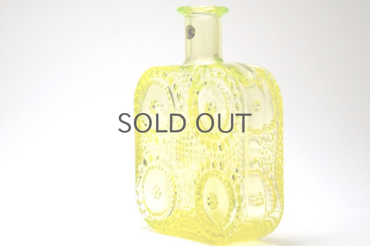 画像5: Riihimaen Lasi/Grapponia/ナニー・スティル/グラッポニアボトル/イエロー (5)
