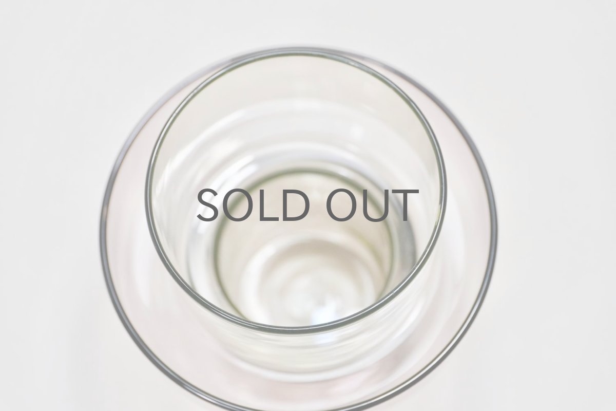 画像3: 北欧ビンテージガラス/Lisa Johansson Pape/リサヨハンソンパッペ/Anemone/アネモネ/Wベース/クリア&ピンク (3)