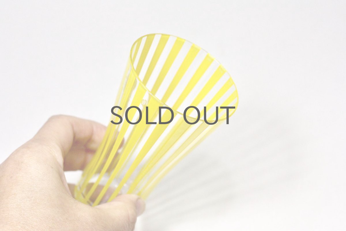 画像4: スウェーデン/Johansfors/ヨハンスフォース/Strict/1952年/グラス/イエロー (4)