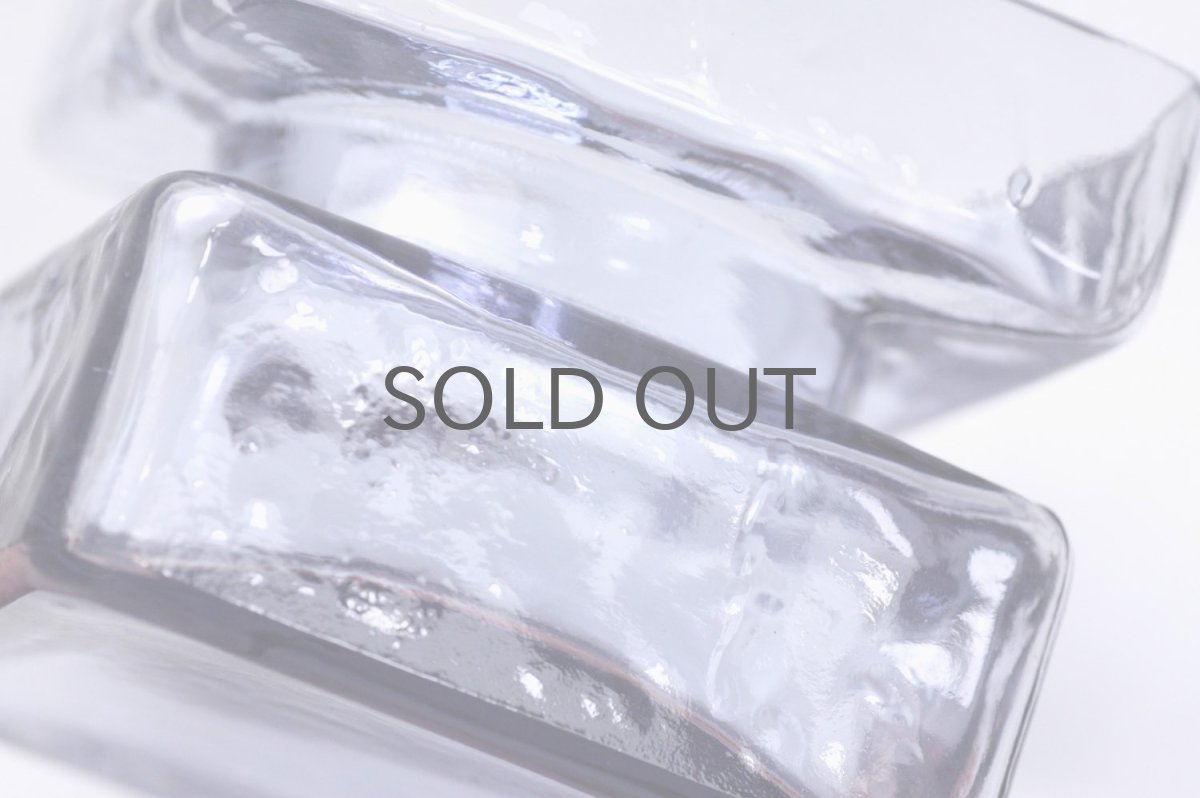 画像5: ビンテージ北欧雑貨/Riihimaen Lasi /リーヒマエン・ラシ/Pala/パラ/花瓶/ラベンダー/Mサイズ (5)