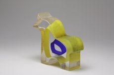 画像3: 北欧ビンテージガラス /KOSTA BODA /Bertil Vallien/Mini Sculptures/Dobbin/ダーナラホース (3)