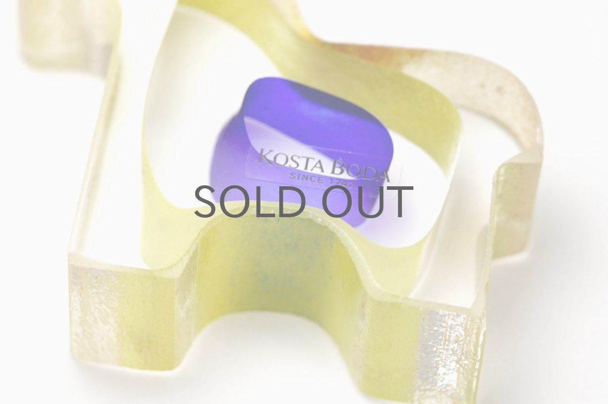 画像7: 北欧ビンテージガラス /KOSTA BODA /Bertil Vallien/Mini Sculptures/Dobbin/ダーナラホース (7)