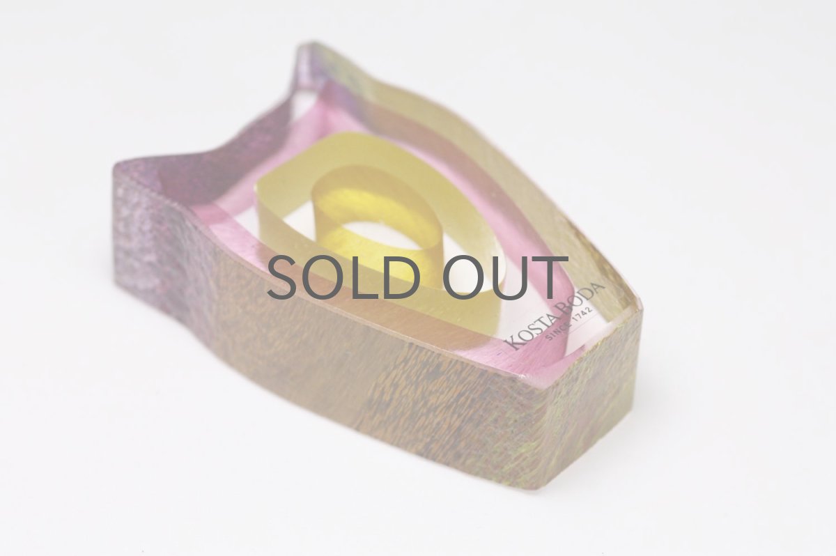 画像6: 北欧ガラス /KOSTA BODA /Bertil Vallien/Mini Sculptures/Night Eyes/フクロウ (6)