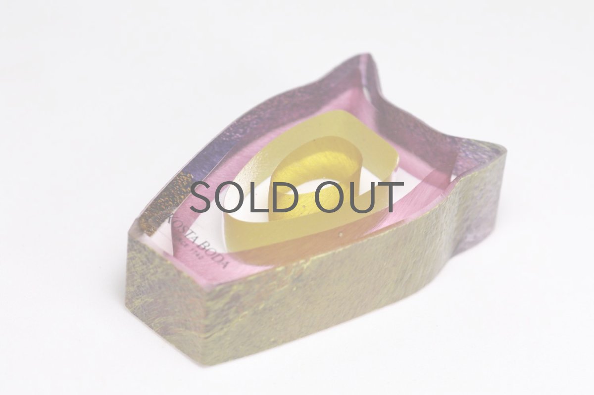 画像5: 北欧ガラス /KOSTA BODA /Bertil Vallien/Mini Sculptures/Night Eyes/フクロウ (5)