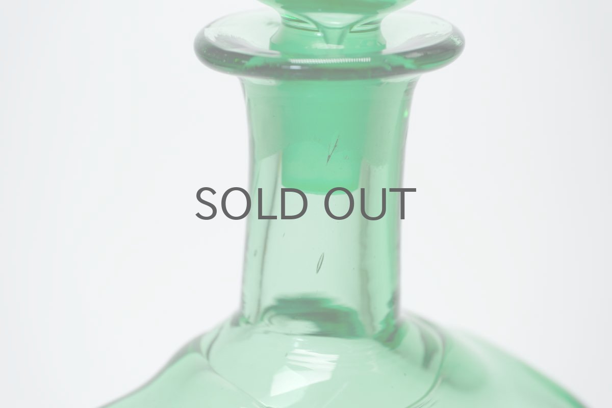 画像5: Riihimaen Lasi/ナニー・スティル/Flindari/フリンダリ/カラフェ/ライトグリーン (5)