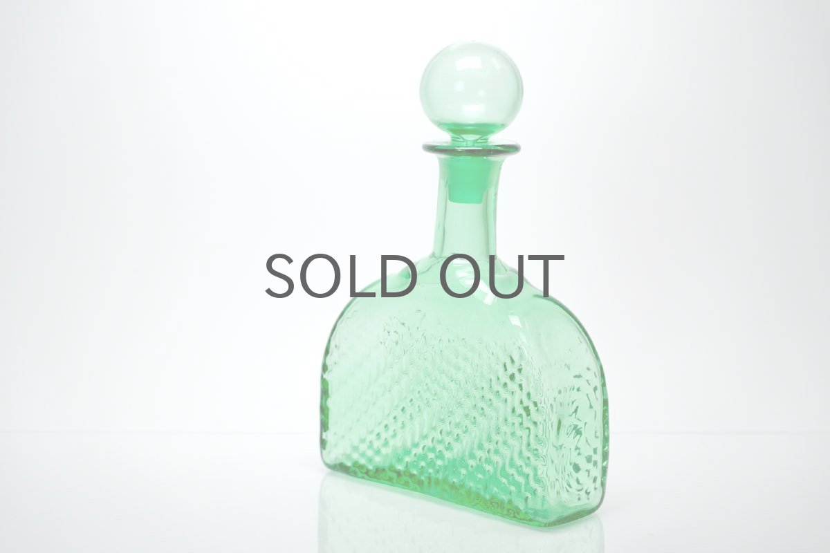 画像3: Riihimaen Lasi/ナニー・スティル/Flindari/フリンダリ/カラフェ/ライトグリーン (3)