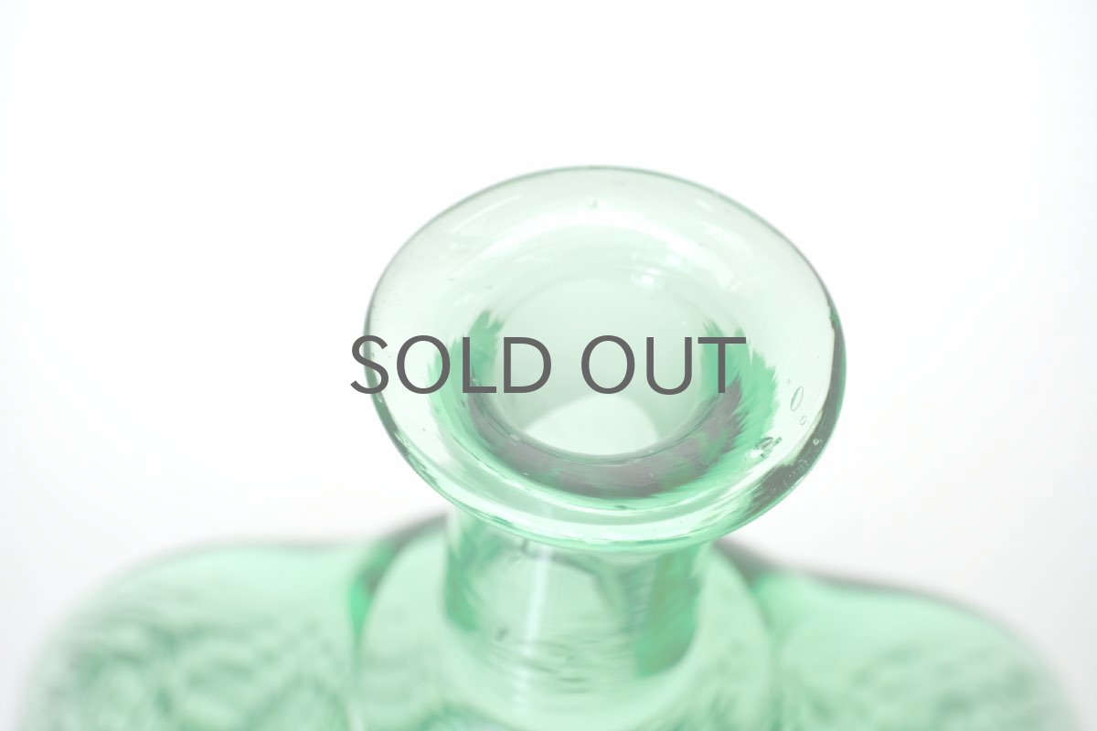 画像6: Riihimaen Lasi/ナニー・スティル/Flindari/フリンダリ/カラフェ/ライトグリーン (6)