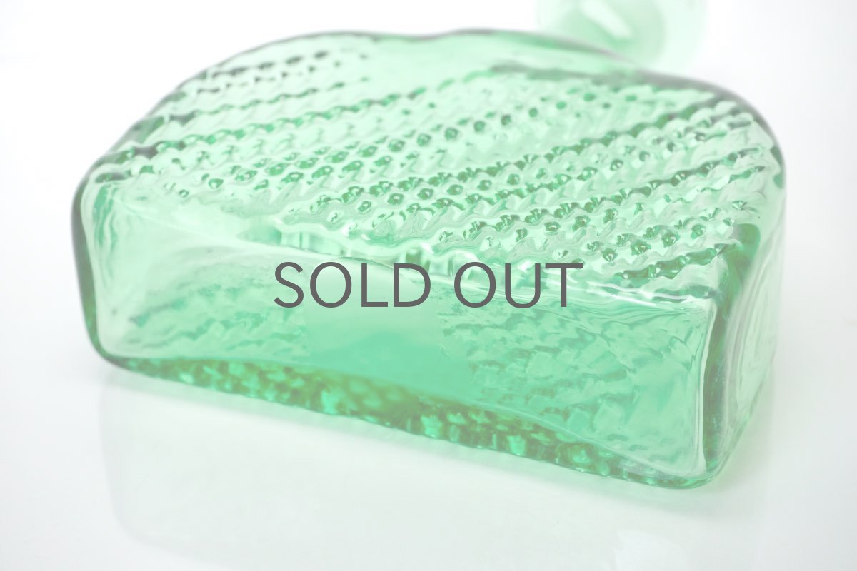 画像8: Riihimaen Lasi/ナニー・スティル/Flindari/フリンダリ/カラフェ/ライトグリーン (8)