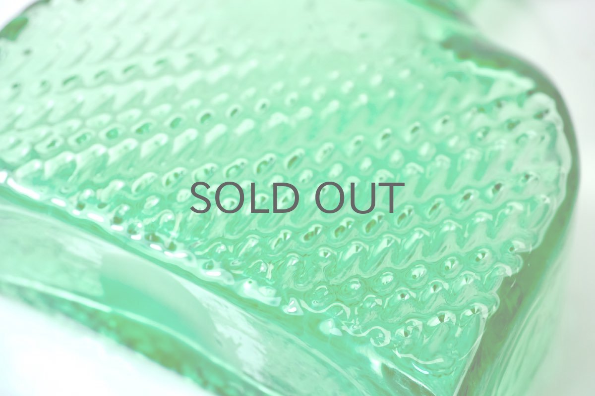 画像9: Riihimaen Lasi/ナニー・スティル/Flindari/フリンダリ/カラフェ/ライトグリーン (9)