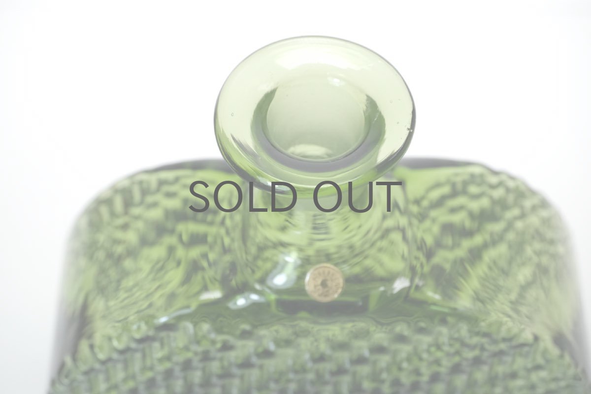 画像4: Riihimaen Lasi/ナニー・スティル/Flindari/フリンダリ/カラフェ/モスグリーン (4)