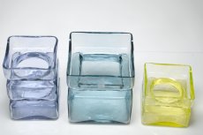 画像3: 北欧ビンテージ雑貨/Riihimaen Lasi/Pala/ベース/７セット (3)