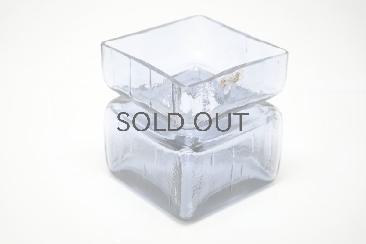 画像2: 北欧雑貨/Riihimaen Lasi/リーヒマエンラシ/Palaシリーズ/花瓶/ラベンダー/Lサイズ (2)