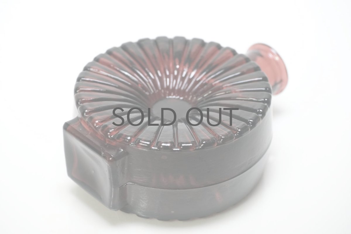 画像6: Riihimaen Lasi/リーヒマエン・ラシ/Aurinko Pullo/アウリンコ/ボルドー/Sサイズ (6)