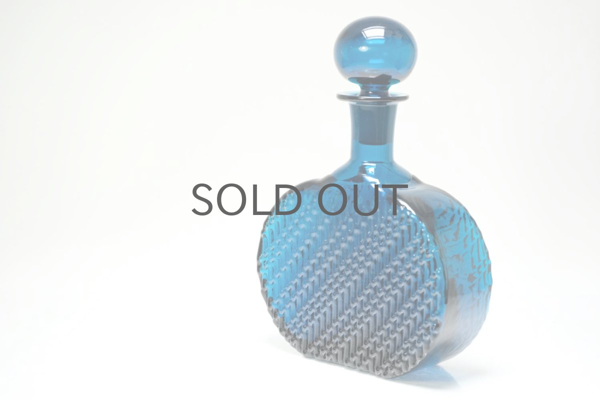 画像3: Riihimaen Lasi/ナニー・スティル/Flindari/フリンダリ/カラフェ/ブルー (3)