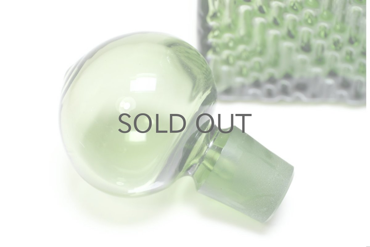 画像5: Riihimaen Lasi/ナニー・スティル/Flindari/フリンダリ/カラフェ/モスグリーン (5)