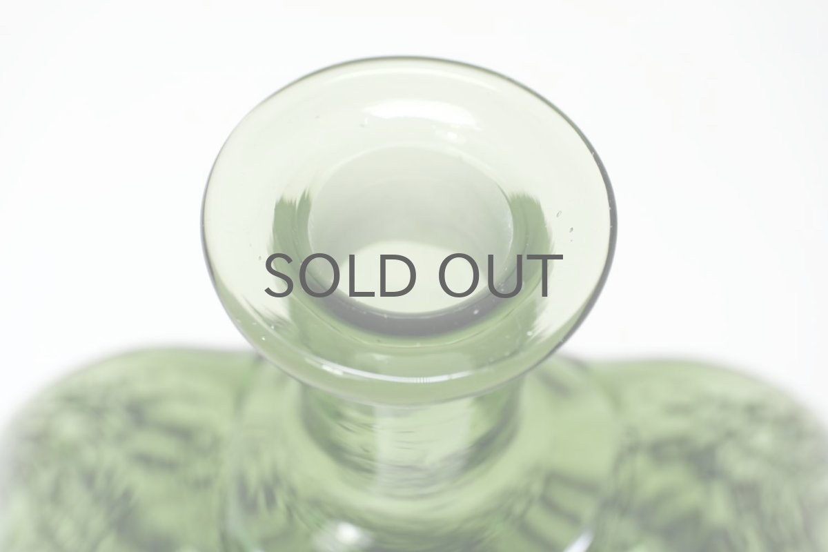 画像4: Riihimaen Lasi/ナニー・スティル/Flindari/フリンダリ/カラフェ/モスグリーン (4)