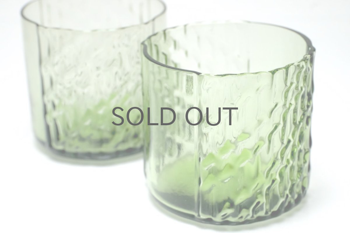 画像4: Riihimaen Lasi/ナニー・スティル/Flindari/フリンダリ/モスグリーン/ショットグラス (4)