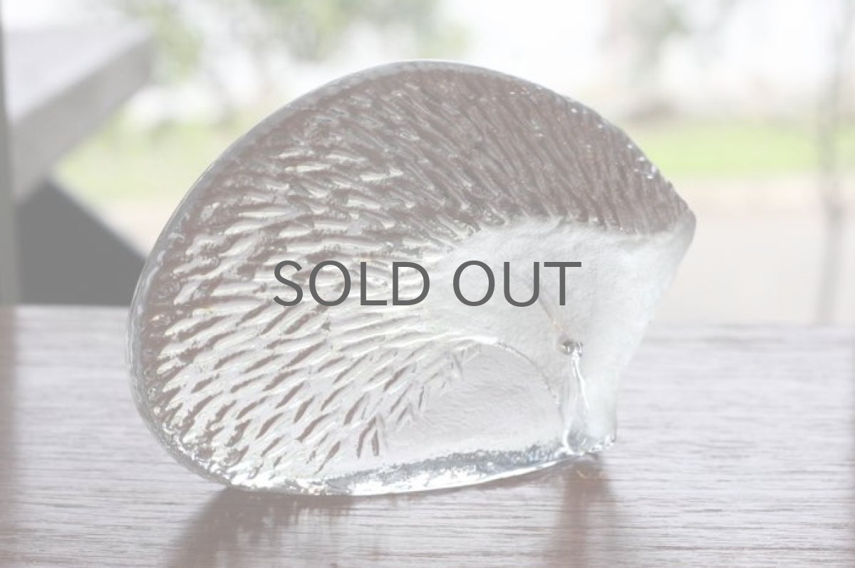 画像2: ROYAL KRONA /ロイヤルクローネ/クリスタルガラスのオブジェ/ハリネズミ/Mats Jonasson (2)