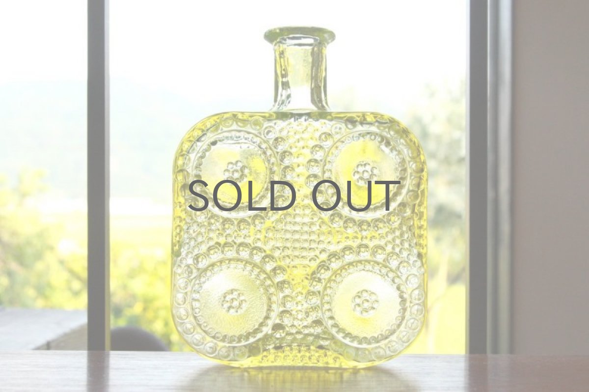 画像6: Riihimaen Lasi/Grapponia/ナニー・スティル/グラッポニアボトル/イエロー (6)